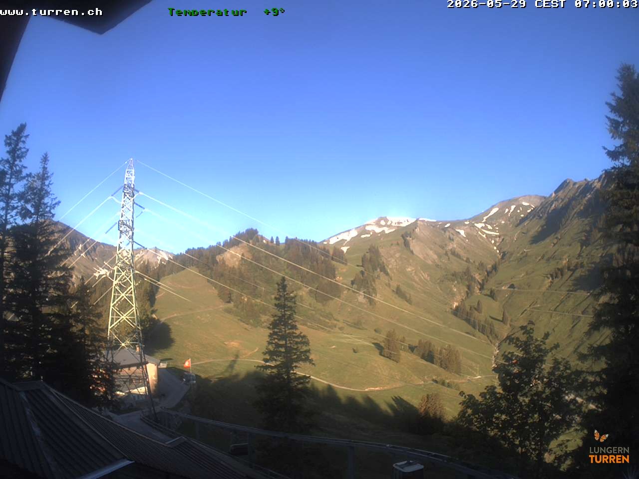 Archiv Foto Webcam Lungern-Turren-Bahn