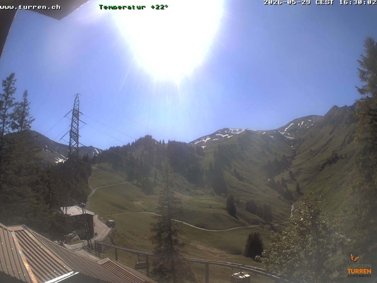 Archiv Foto Webcam Lungern-Turren-Bahn