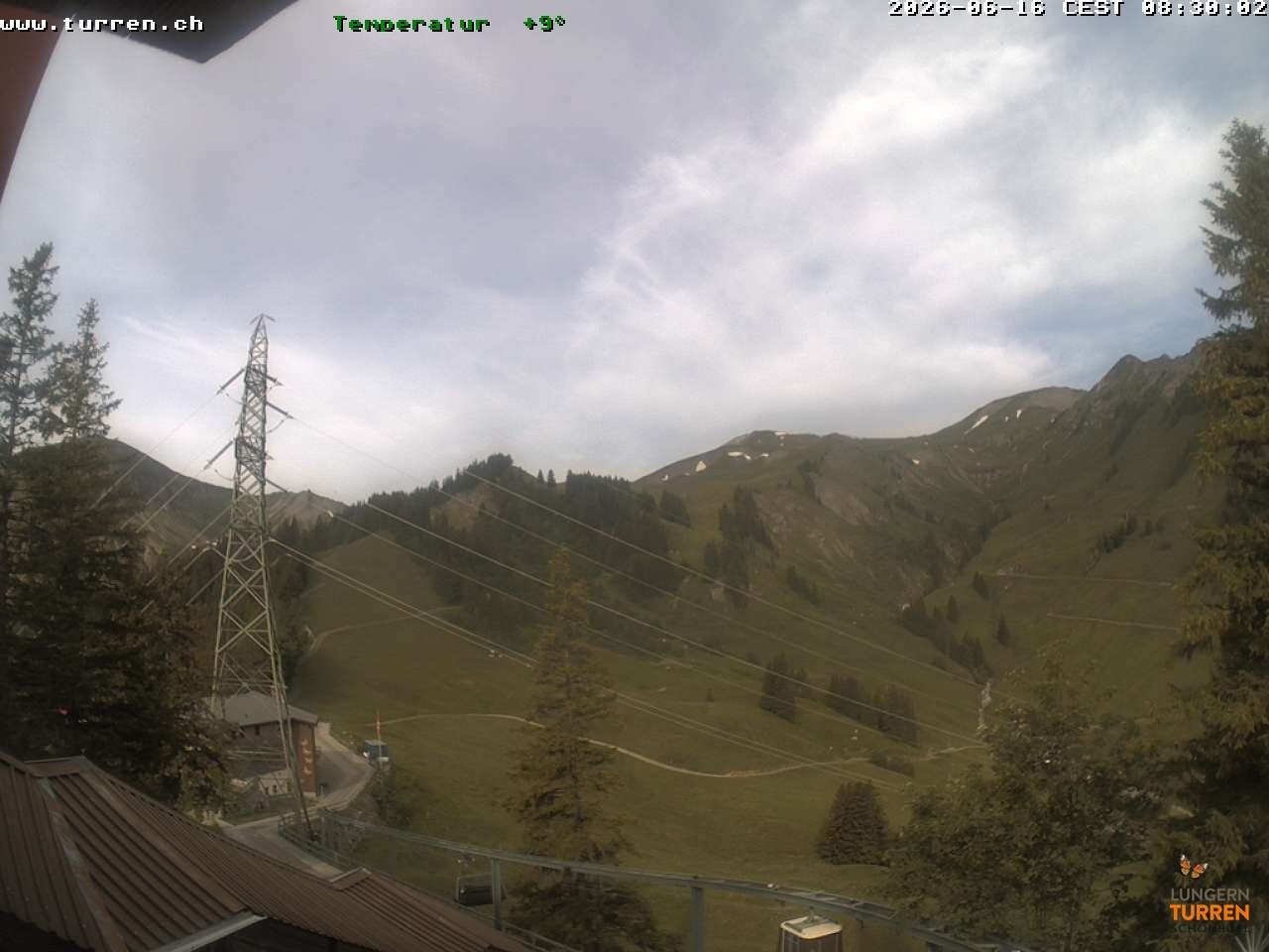Archiv Foto Webcam Lungern-Turren-Bahn