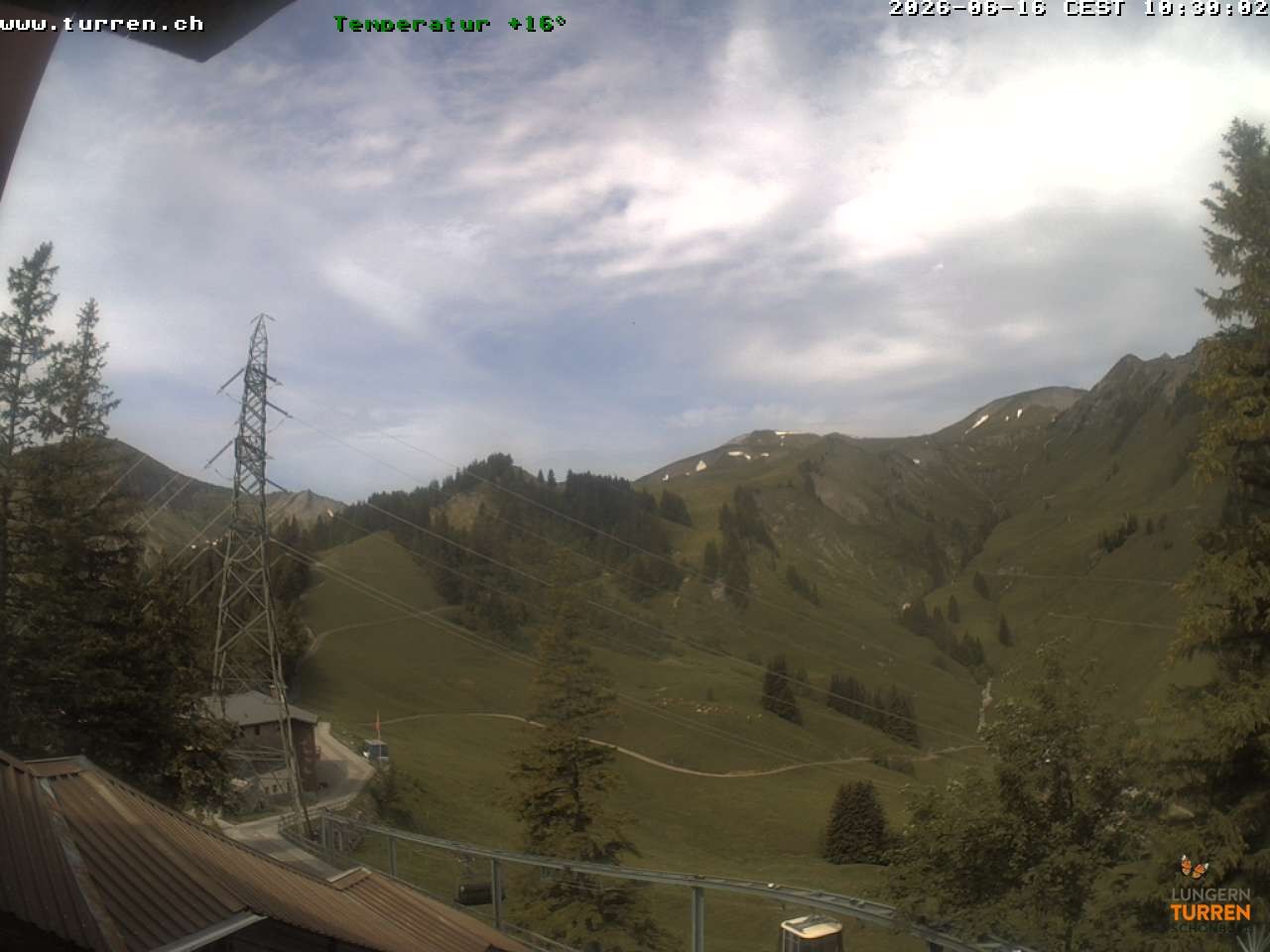Archiv Foto Webcam Lungern-Turren-Bahn