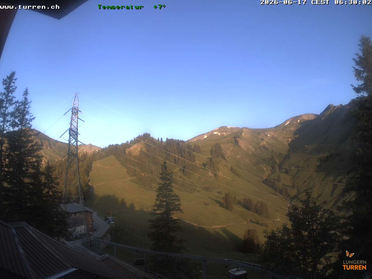 Archiv Foto Webcam Lungern-Turren-Bahn
