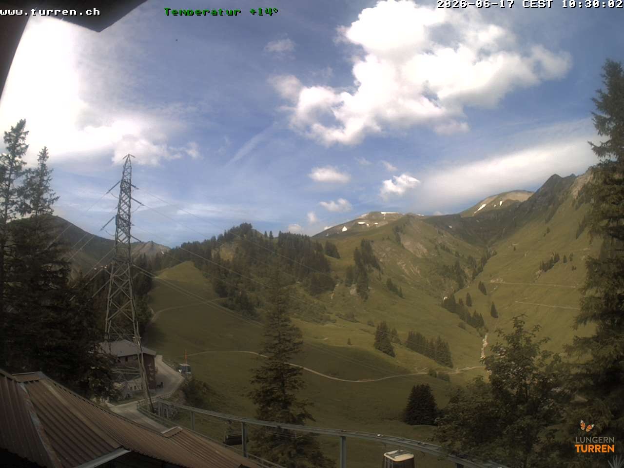 Archiv Foto Webcam Lungern-Turren-Bahn