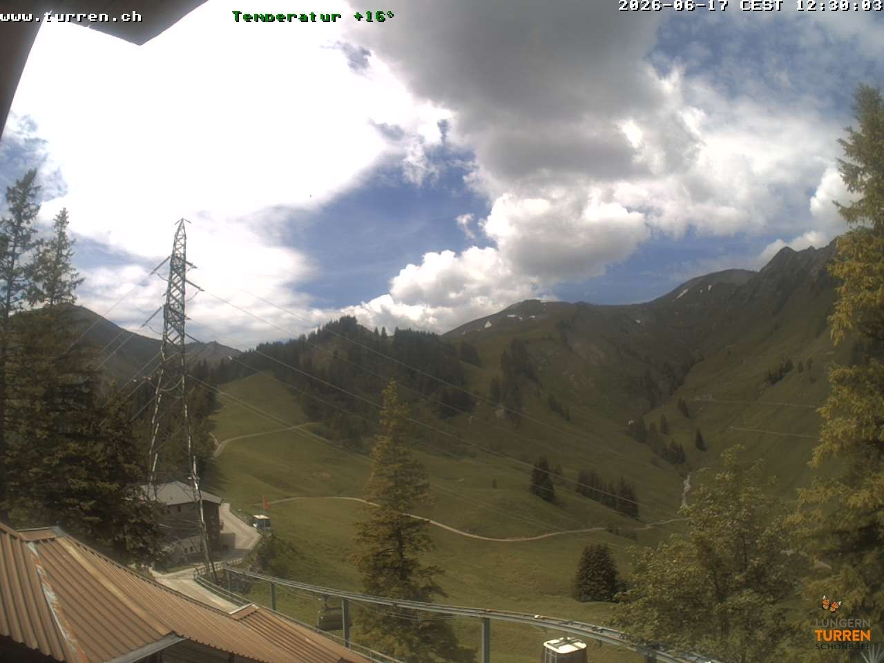 Archiv Foto Webcam Lungern-Turren-Bahn