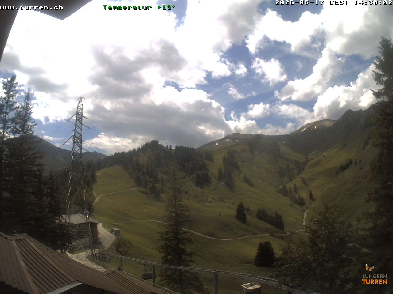 Archiv Foto Webcam Lungern-Turren-Bahn