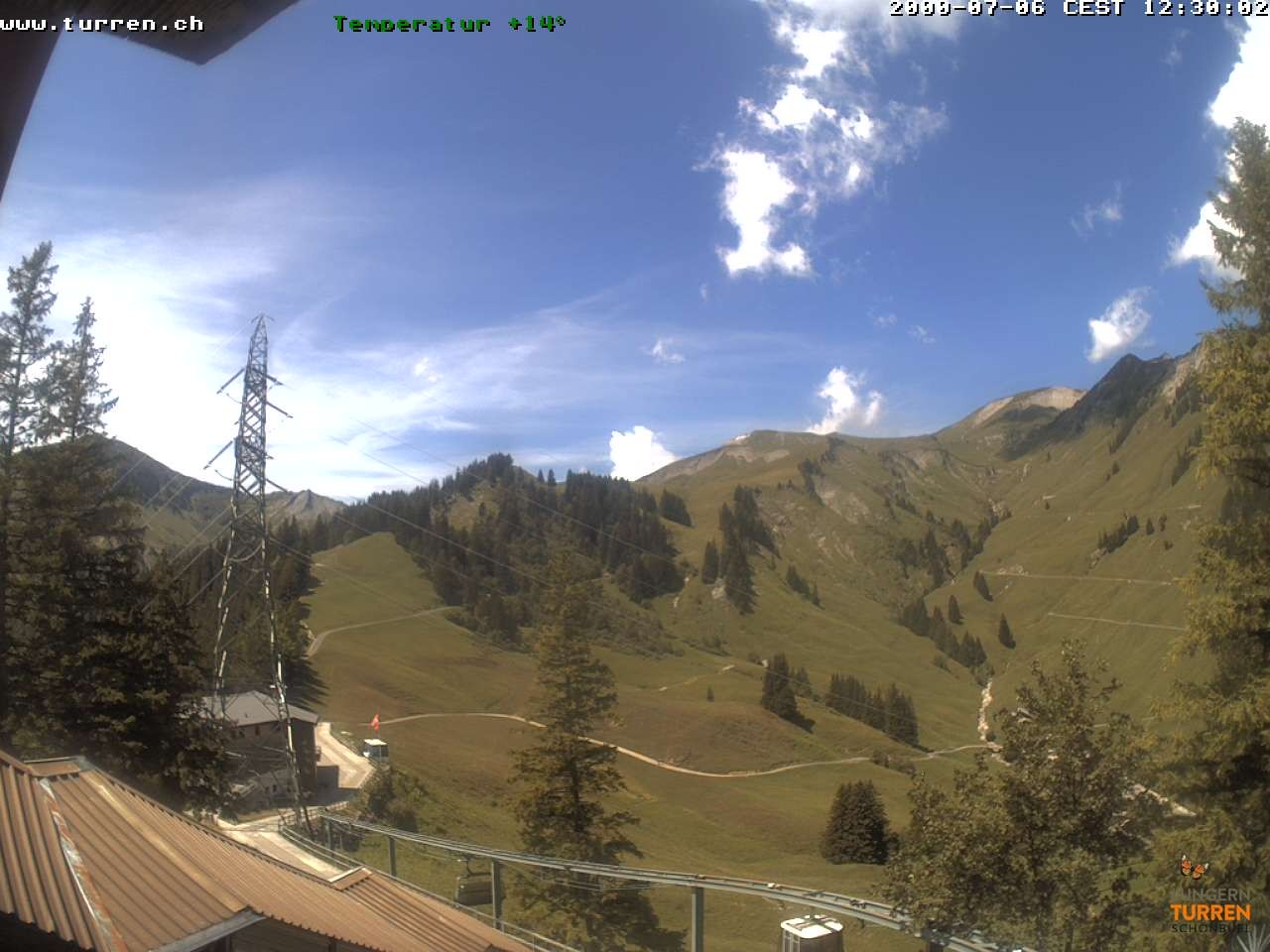 Archiv Foto Webcam Lungern-Turren-Bahn