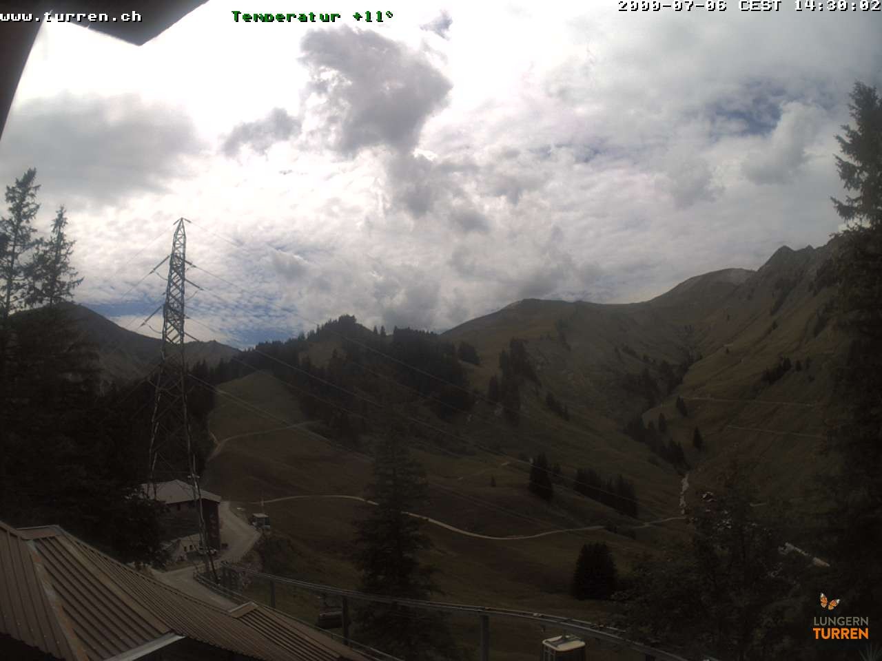 Archiv Foto Webcam Lungern-Turren-Bahn