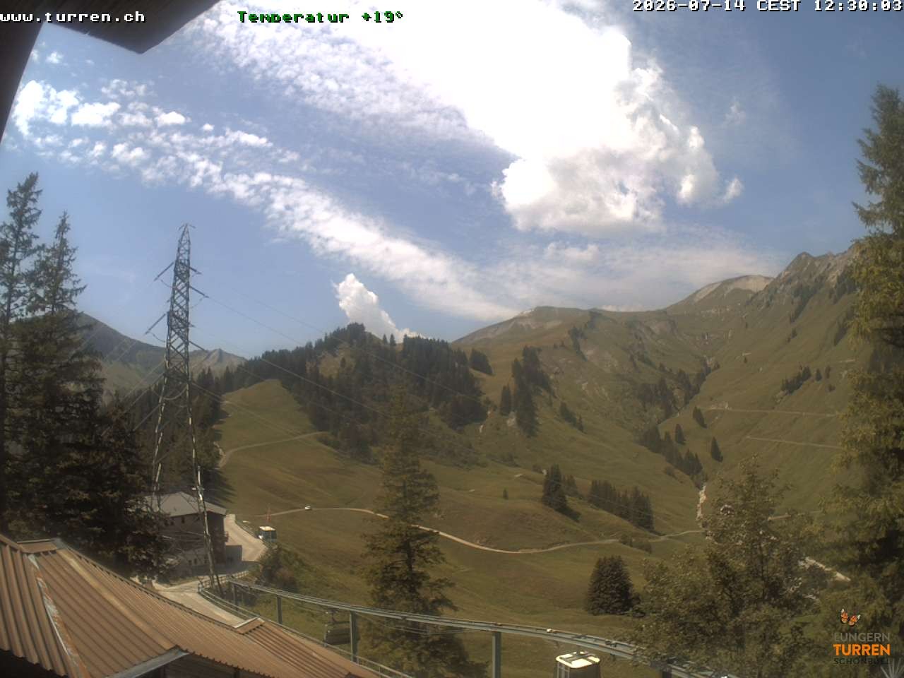 Archiv Foto Webcam Lungern-Turren-Bahn