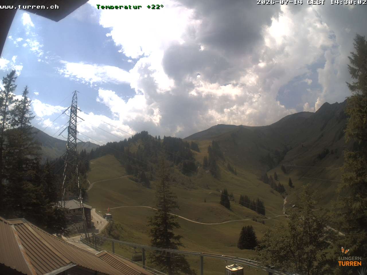 Archiv Foto Webcam Lungern-Turren-Bahn