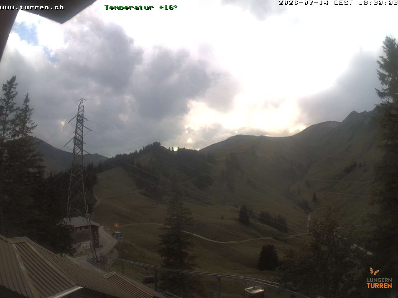 Archiv Foto Webcam Lungern-Turren-Bahn