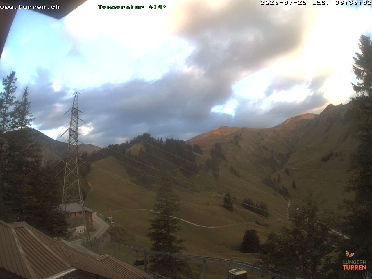 Archiv Foto Webcam Lungern-Turren-Bahn