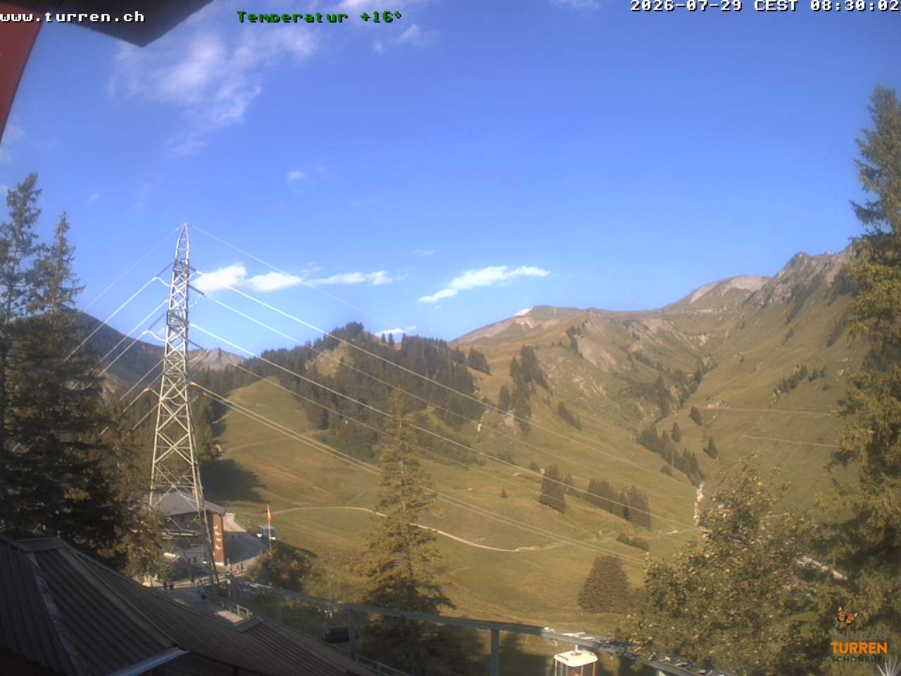 Archiv Foto Webcam Lungern-Turren-Bahn