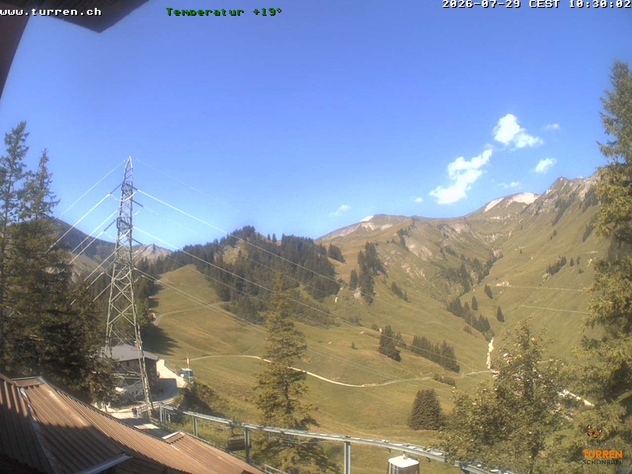 Archiv Foto Webcam Lungern-Turren-Bahn