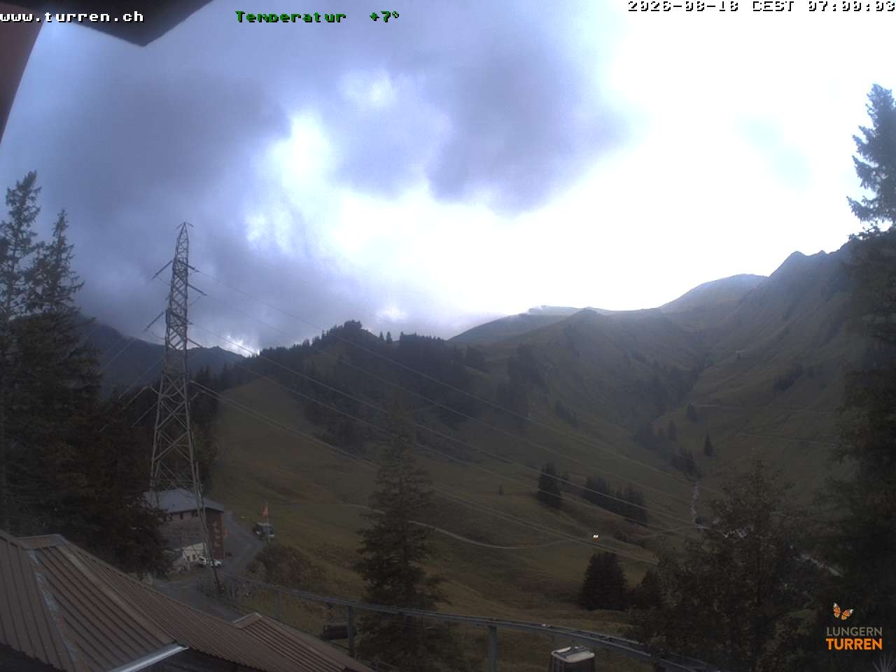 Archiv Foto Webcam Lungern-Turren-Bahn