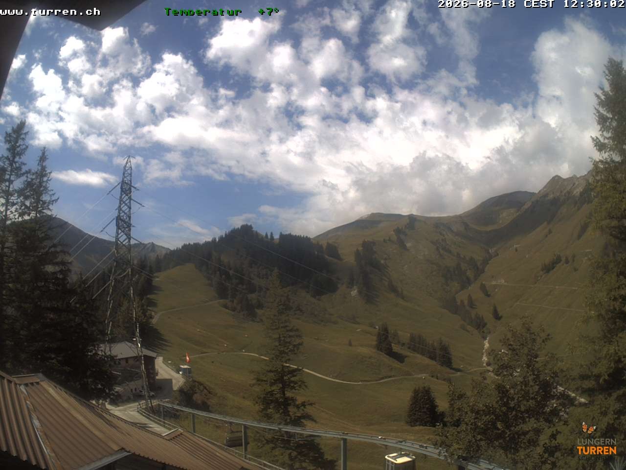 Archiv Foto Webcam Lungern-Turren-Bahn