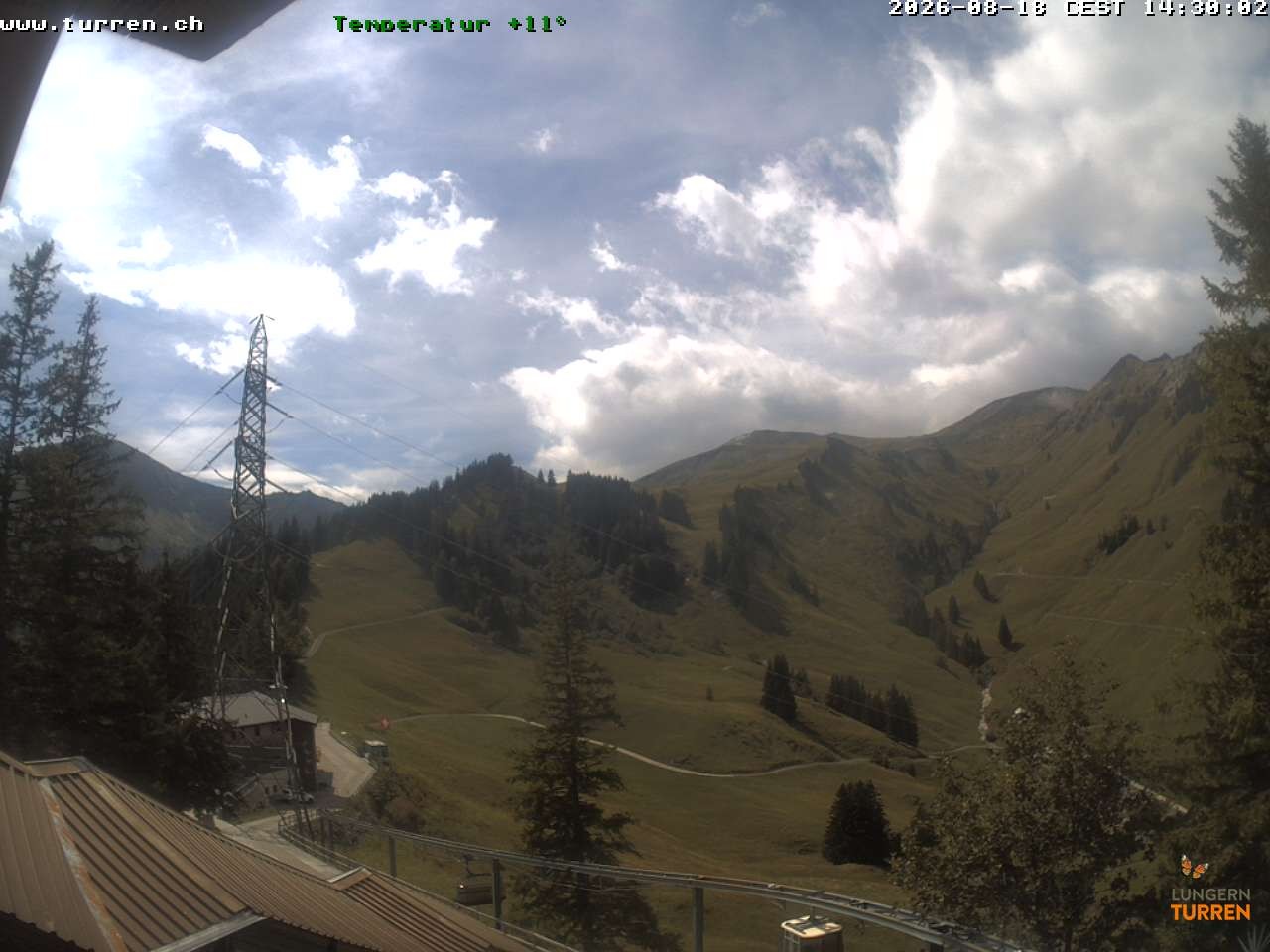 Archiv Foto Webcam Lungern-Turren-Bahn