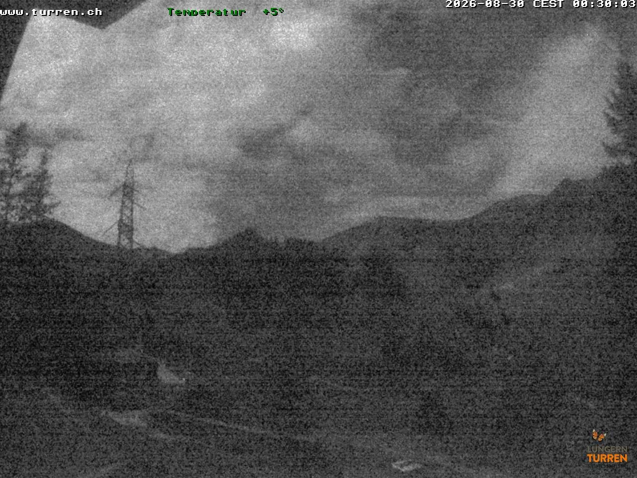 Archived image Webcam Lungern-Turren-Bahn