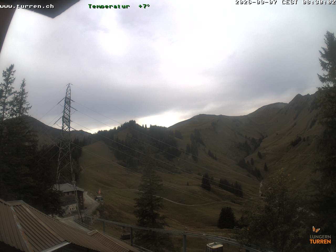 Archiv Foto Webcam Lungern-Turren-Bahn