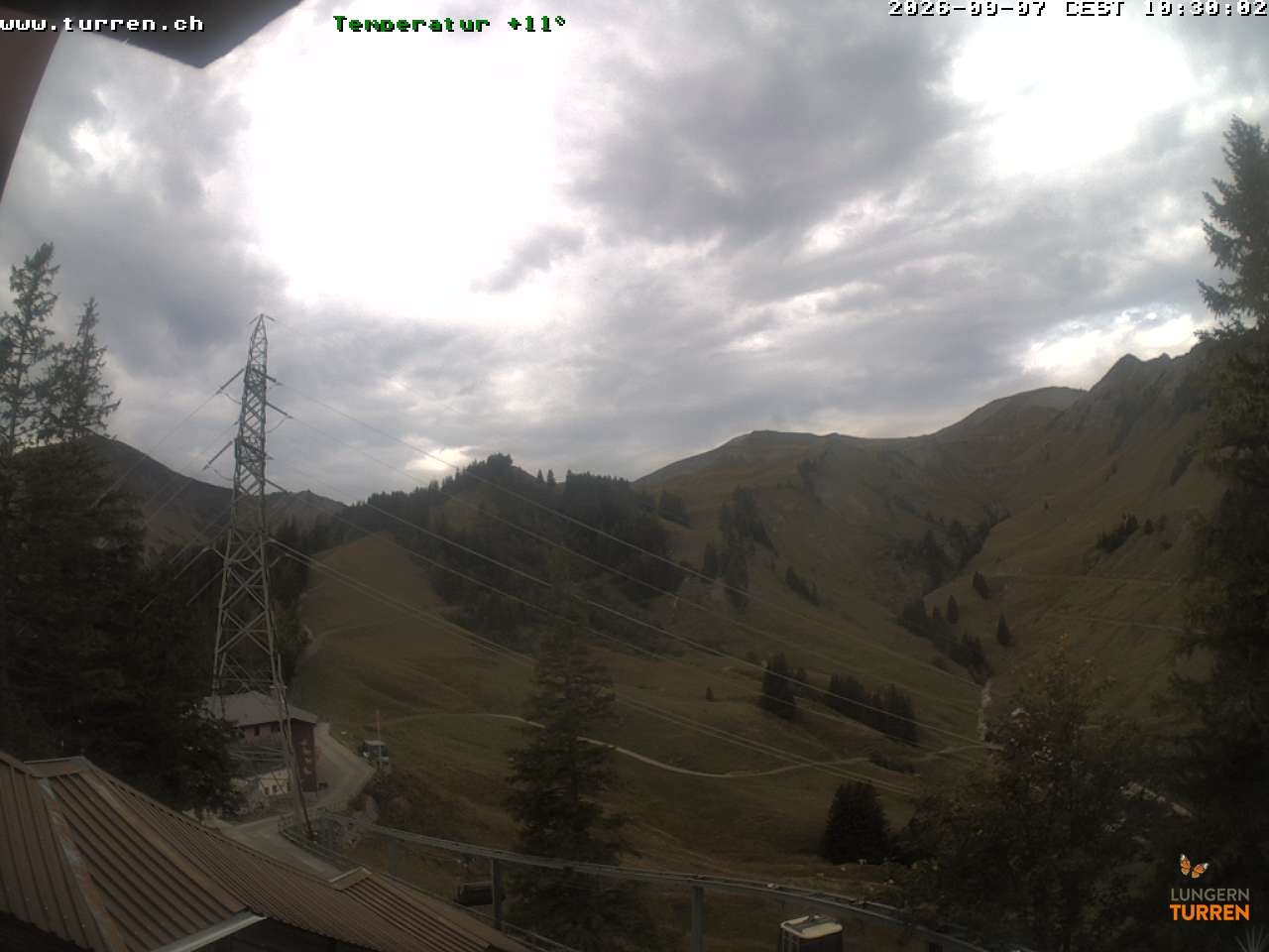 Archiv Foto Webcam Lungern-Turren-Bahn