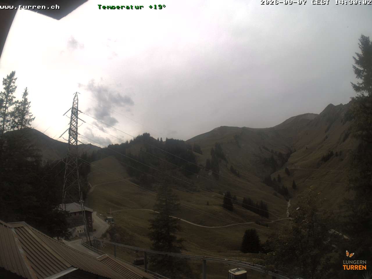 Archiv Foto Webcam Lungern-Turren-Bahn