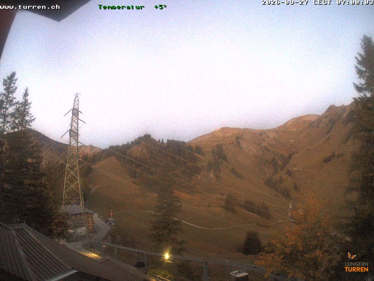 Archiv Foto Webcam Lungern-Turren-Bahn