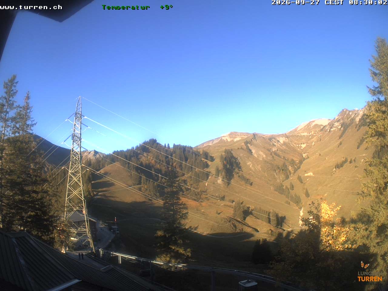 Archiv Foto Webcam Lungern-Turren-Bahn