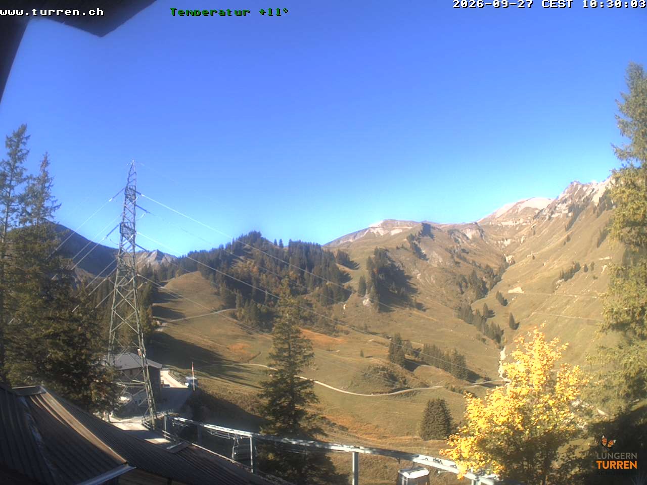 Archiv Foto Webcam Lungern-Turren-Bahn
