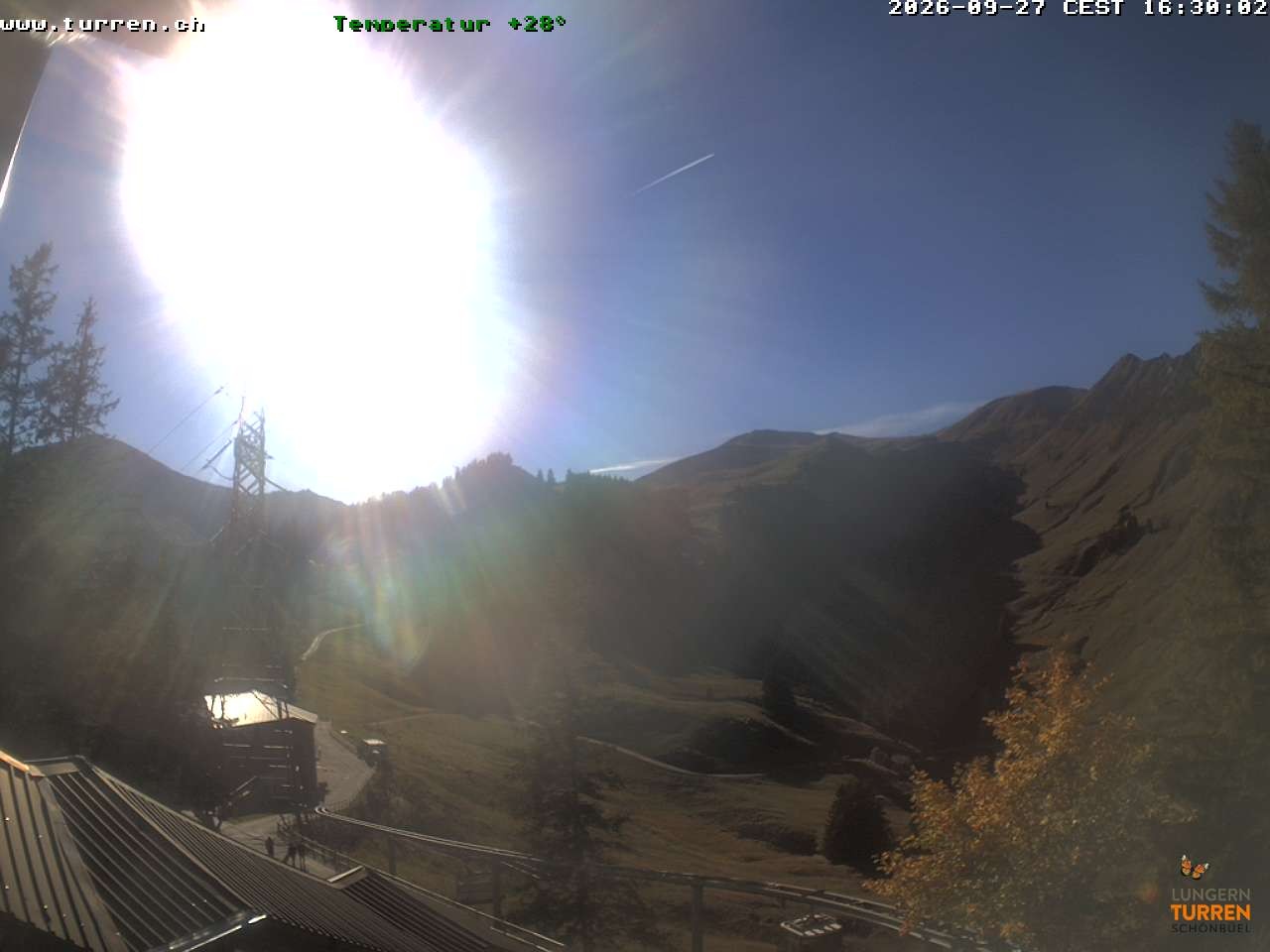 Archiv Foto Webcam Lungern-Turren-Bahn