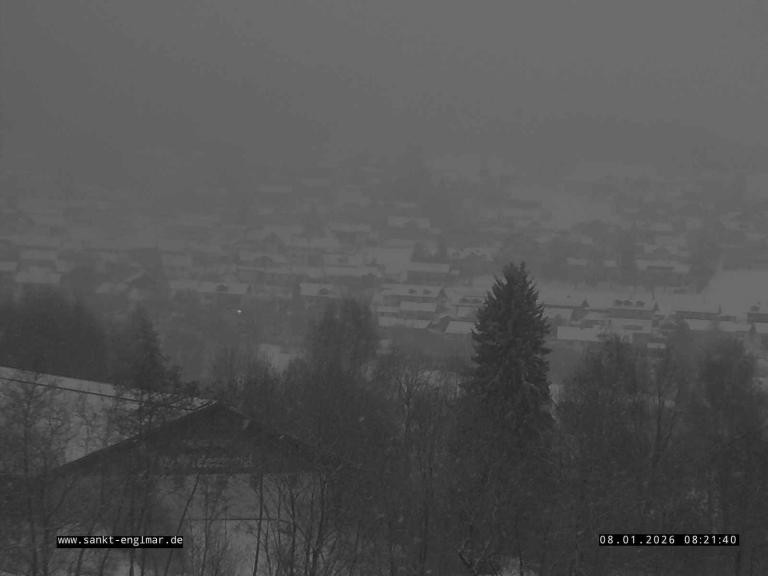 Archiv Foto Webcam Sankt Englmare Ortsblick