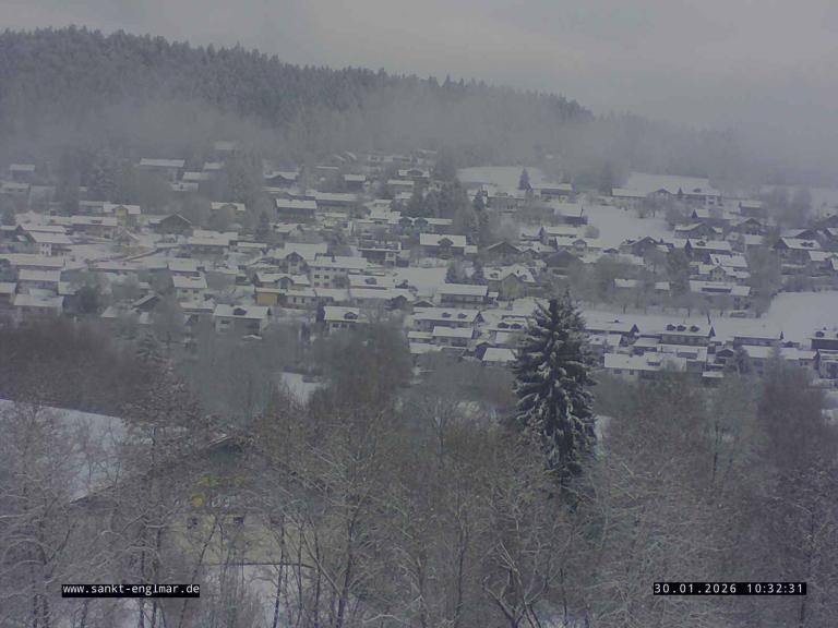 Archived image Webcam Village - Sankt Englmar