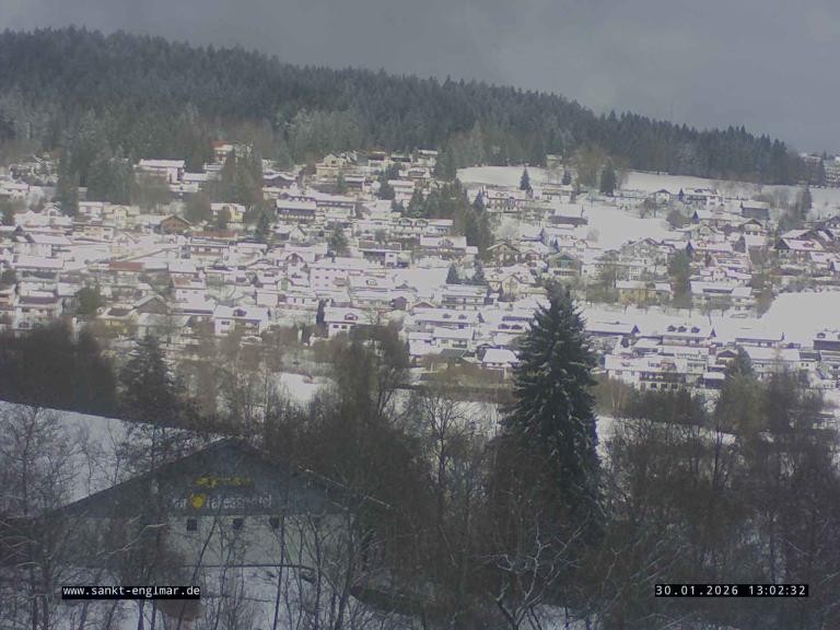 Archived image Webcam Village - Sankt Englmar