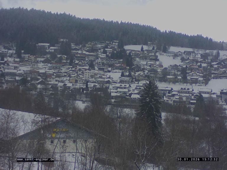 Archived image Webcam Village - Sankt Englmar