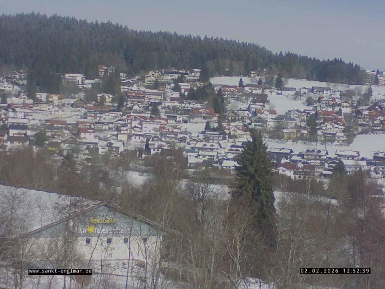 Archiv Foto Webcam Sankt Englmare Ortsblick