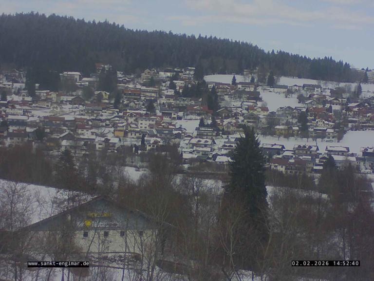 Archiv Foto Webcam Sankt Englmare Ortsblick