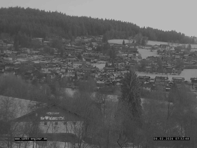 Archiv Foto Webcam Sankt Englmare Ortsblick