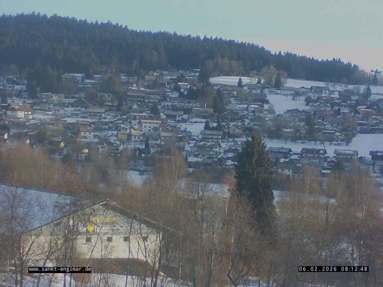 Archiv Foto Webcam Sankt Englmare Ortsblick