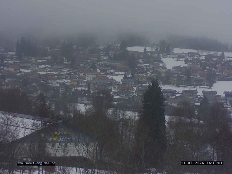 Archiv Foto Webcam Sankt Englmare Ortsblick