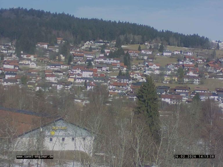 Archived image Webcam Village - Sankt Englmar