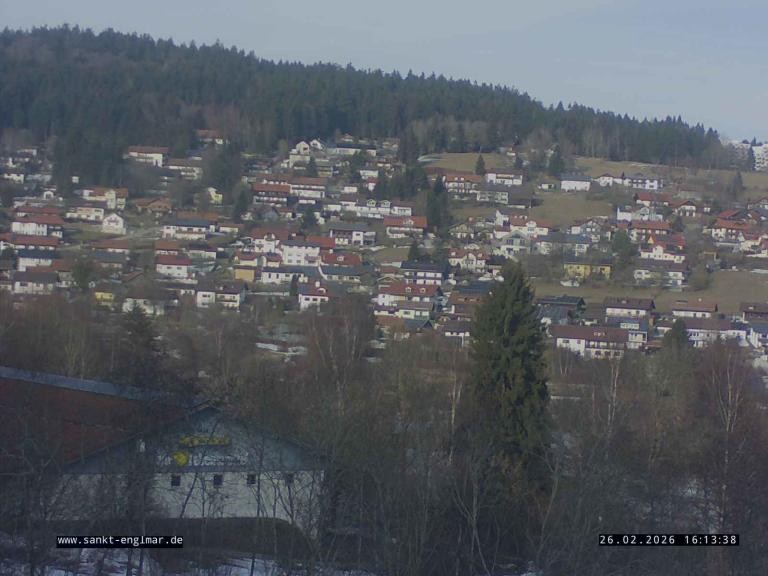 Archived image Webcam Village - Sankt Englmar