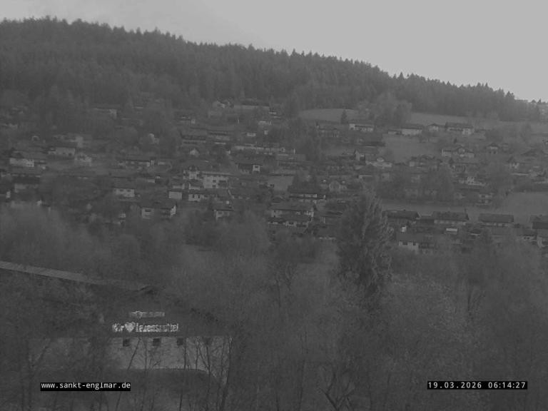 Archived image Webcam Village - Sankt Englmar