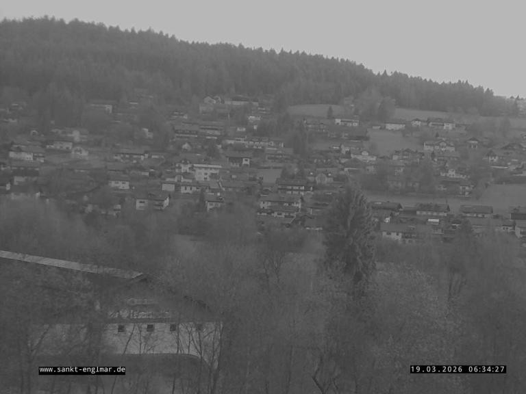 Archived image Webcam Village - Sankt Englmar