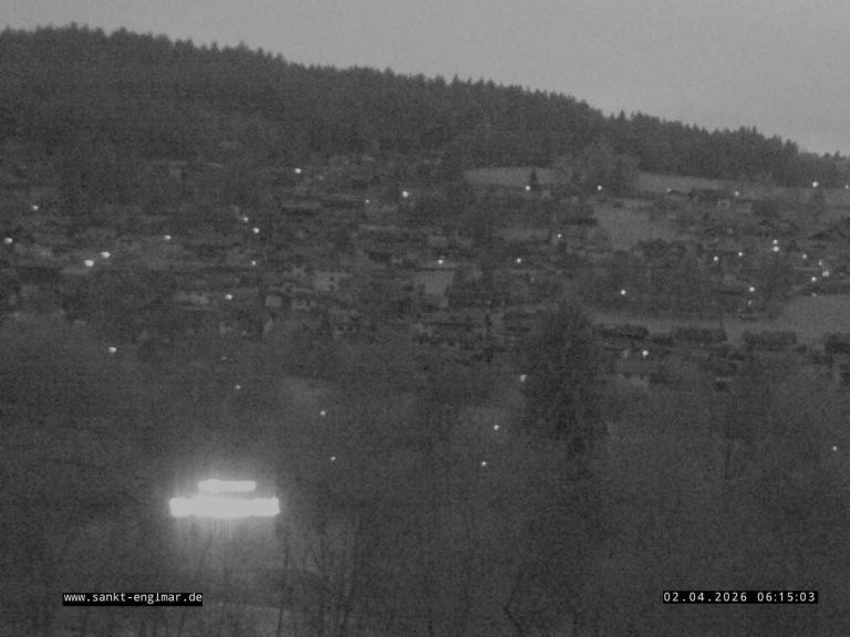 Archiv Foto Webcam Sankt Englmare Ortsblick