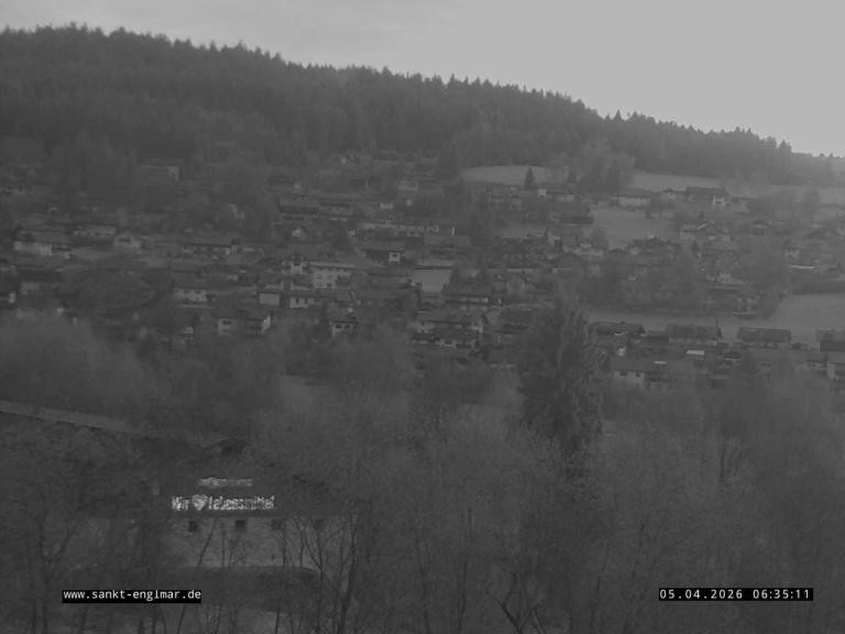 Archived image Webcam Village - Sankt Englmar