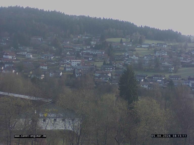 Archived image Webcam Village - Sankt Englmar