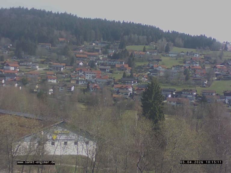 Archived image Webcam Village - Sankt Englmar