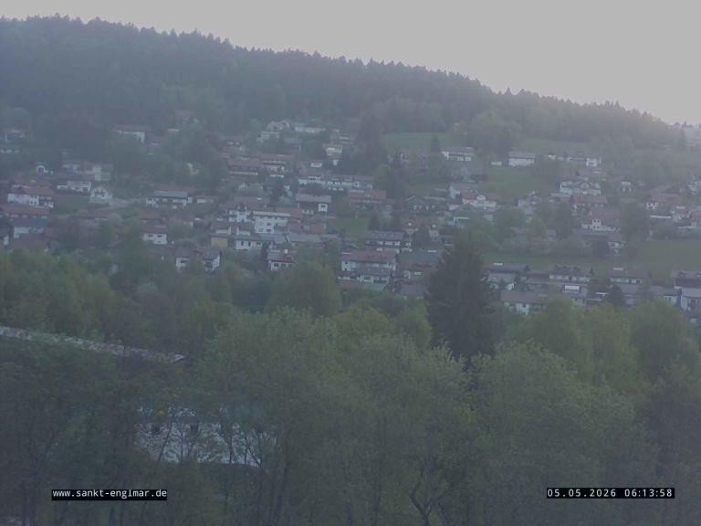 Archiv Foto Webcam Sankt Englmare Ortsblick