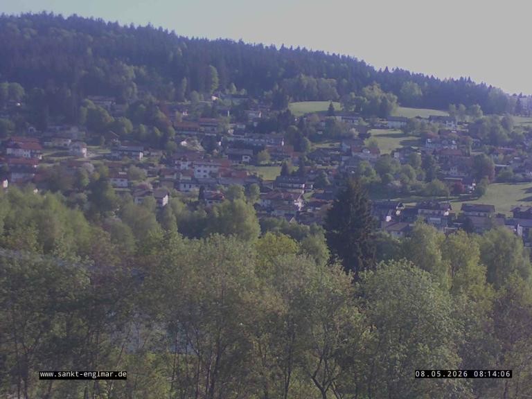 Archived image Webcam Village - Sankt Englmar