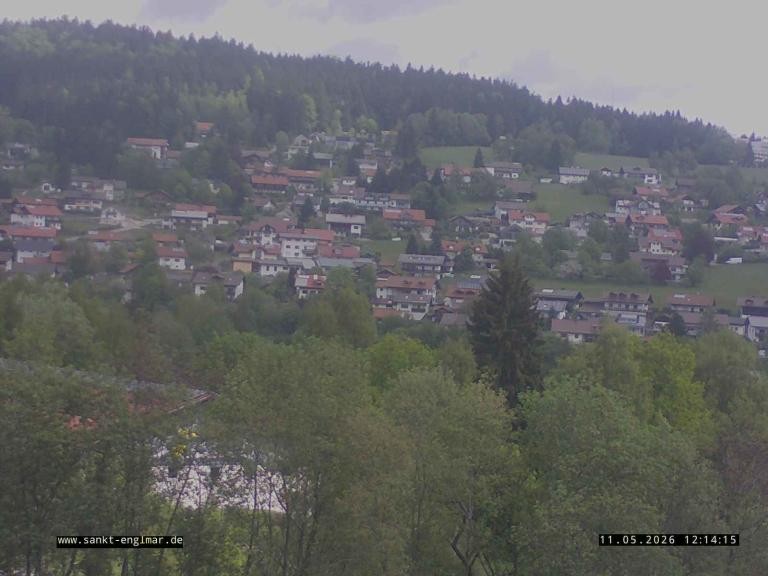 Archived image Webcam Village - Sankt Englmar