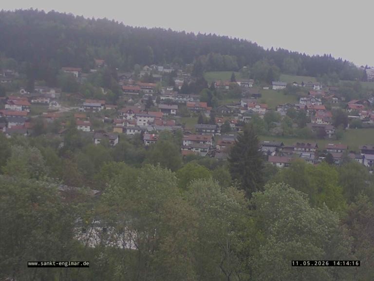 Archived image Webcam Village - Sankt Englmar