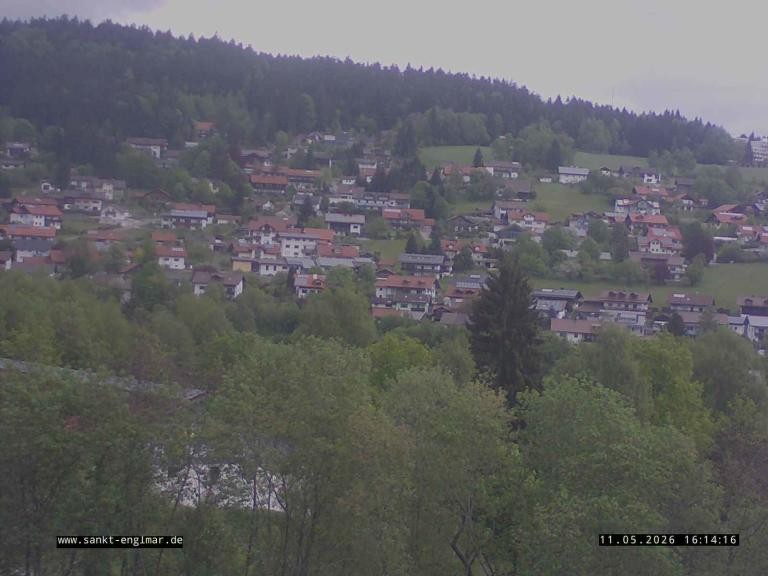 Archived image Webcam Village - Sankt Englmar