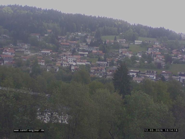 Archived image Webcam Village - Sankt Englmar